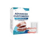 Perfect Fit Advanced Customized Full Denture Set, Silicone Reline Denture Set