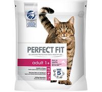 Perfect Fit Alimento seco para gatos adulto 1+ rico en salmón, 1 bolsa (1 x 750 g)