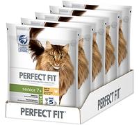 PERFECT FIT Gato Forro trockenfutter Senior 7 + Rico en Gallina, 5 Bolsas (5 x 750 g)