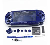 Perfect Part Funda protectora con botones, destornilladores para Sony PSP 1000 1001 (azul)