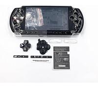 Perfect Part Juego de carcasa completa de repuesto con botones para Sony PSP 3000 (negro)