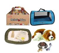 Perfect Petzzz Cavalier King Charles + Blue Tote Transportín y Accesorios