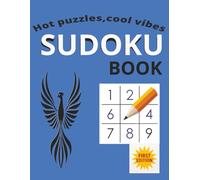 Perfect Sudoku Puzzle Book: Sudoku Book with easy-to-read print about 8.5x11 spacious pages, 50+ brain-teasing puzzles, vacation-ready fun, and more.