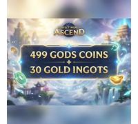 Perfect World: Ascend - 499 Gods Coins + 30 Gold Ingots(B) Direct Top-Up - GLOBAL