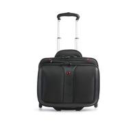 Perfecta para el trabajo y los viajes, esta maleta con ruedas premium de la serie Patriot de Wenger combina practicidad con un estilo elegante. Fabricada en poliéster suave con un forro sintético, ofr