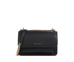 Perfecta para mejorar tu estilo diario, este bolso grande de hombro Michael Kors combina cuero granuloso de primera calidad con un tacto suave y un forro sintético duradero para una sensación lujosa.