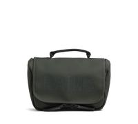 Perfecta para viajar o para organizarte a diario, esta bolsa de aseo premium de Rains combina un estilo elegante con un diseño práctico. Fabricada con poliuretano recubierto suave y poliéster, ofrece