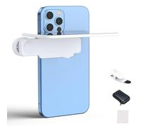 Perfectdid Smartphone Camera Mirror Reflection Clip Kit, 2025 New Upgrade Adjustable Smartphone Camera Mirror Reflection Clip Kit for iPhone & All Phones (White)
