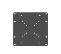 perfectHD Adaptador VESA Universal VESA 50x50 a 200x200, 1 Pieza, Negro