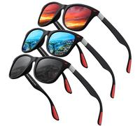 Perfectmiaoxuan Gafas de sol Polarizadas para Hombres y Mujeres, Protección UV400 Verano Vacaciones Running Pesca Viajes Gafas Conducir Noche