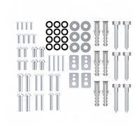 perfecto juego de tornillos VESA - 66 piezas, ideal para montaje de TV, montaje de pared de TV, montaje de TV, tornillos de montaje con tacos y arandelas