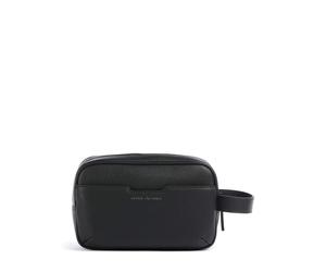 Perfecto para viajes con estilo o para organizar tu día a día, este neceser Armani Exchange combina cuero sintético de primera calidad con un tacto suave y un forro sintético resistente para un diseño