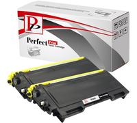 PerfectPrint - 2 Cartucho de toner compatible Brother TN2000 para DCP-7020 FAX-2820 FAX-2920 HL-2030 HL-2040 HL-2070N HL-6050D HL-6050DN MFC-7220 MFC-7225N MFC-7420 MFC-7820N