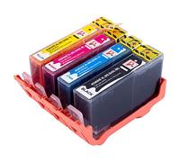 PerfectPrint - 4 Cartuchos de tinta compatibles HP 364XL para HP Photosmart B109a B109n B109d B109f B110a B110c B110e B111 B210a B210c B211 C410 C410b C309a C309n C309g C310a B209a B209c B010a B8550 B8553 C5324 C5380 C5383 C5390 C6300 C6324 C6380 D5400 D5460 5510 5515 6510 7510