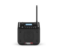 PerfectPro Radio DABPRO, Dab+ y recepción FM, Entrada AUX, MP3, Bluetooth, Red eléctrica y Recargable, Resistente a los Golpes, IP54, DPR2