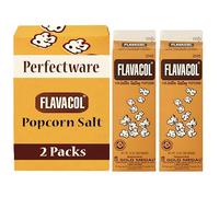 PerfectwarePWFlavacol2CT Flavacol Popcorn Season Salt - 35oz - Pack of 2 Cartons