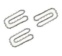 perfektGarten 3 cadenas de sierra de 20 cm compatibles con motosierra Ikra IAAS40-25 IEAS600 IEAS750 ITHK800 TAS2420