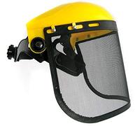 perfektGarten protección facial universal - Protección con visera de malla para motosegadora/desbrozadora