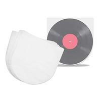 PERFETSELL 100Pcs Fundas Discos Vinilo Fundas Interiores Vinilos Lp Protector Vinilos Discos Fundas Antiestaticas Vinilos Bolsa de Disco de Vinilo Lp Protectoras Vinilos para Discos de Vinilo Lp 12"