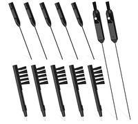 PERFETSELL 12 Pcs Cepillo Limpieza Audifonos Cepillo Limpieza Audifonos Kit Limpieza Audifonos Cepillo de Limpieza para Audifonos Cepillos Limpia Audifonos Herramientas De Limpieza Audífonos, Negro