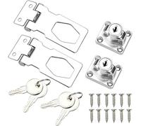 PERFETSELL 2 Pcs Cerradura Armario con Llave Cerradura Cajon Cerradura para Armario de Madera Cerradura para Muebles con Llave Cierres con Misma Llave Candado cajonera para Armario de Madera Cajon