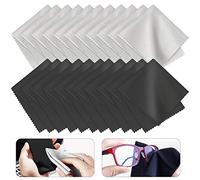 PERFETSELL 20 Pcs Paños Microfibra Gafas Limpia Gafas Trapos Microfibra Paño para Limpiar Lentes Limpieza de Gafas Paños Limpia Gafas Trapo Magical para Lentes Gafas Cámaras Teléfono Pantallas