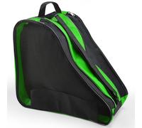 PERFETSELL Mochila para Patines Bolsa de Transporte para Patines Bolsa Patines 4 Ruedas Bolsa para Patines Roller y Casco Mochila para Patines y Equipo para Niños Adulto (Verde Brillante)
