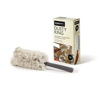Perfetto Dusty King Cepillo de Microfibra Lavable y Reutilizable, 3 Piezas, Lona, Color Blanco, Lavabile a 30°