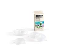 PERFETTO Kitchen - Tapa de silicona para sellado, paquete de 6 unidades, varios tamaños