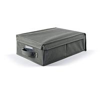 Perfetto Più EasyBox - Caja de Tejido Color Ceniza, 30 x 40 x 13 cm
