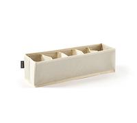 Perfetto Più EasyBox Organizador, cajón TNT 5 plazas, Tela, Crudo, 12.0 x 40.0 x 11.0 cm