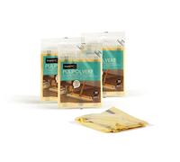 Perfetto Puli Polvere paños, 3 Paquetes de 20 paños de Polipropileno, 45 x 22 cm, Amarillo