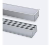 Perfil Aluminio Empotrable XL para Tiras LED hasta 40mm