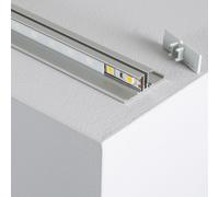 Perfil Aluminio Superficie Doble Cara 1m para Tira LED