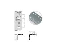 Perfil angular de acero para sistema modular hofe, 38 x 38 x 1,7 mm, longitud 2 m
