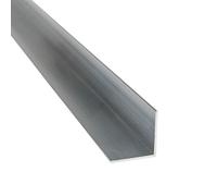 Perfil angular de aluminio | AlMgSi0,5 | EN AW-6060 | desnudo/crudo | 40 x 40 x 3 mm | Longitud: 2.000 ± 5 mm