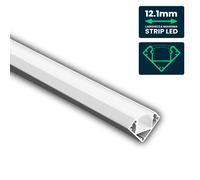 Perfil Angular Para Tira LED Hasta 2 m Aluminio Blanco V-TAC VT-8114W