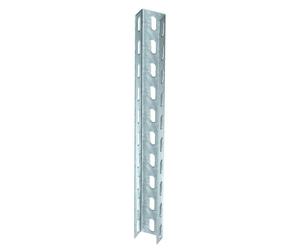 Perfil De Acero U Perforado 50x30x500mm Galvanizado - 6342308