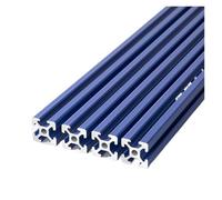 Perfil de aluminio, 1/4PCS Aluminum Profile T-Slot Aluminum Extrusion for 3D Printer DIY Spray Blue