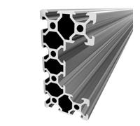 Perfil de aluminio C-BEAM 200-1000 mm plateado, perfil de construcción en T tipo V-SLOT, perfil de fresadora, perfil de aluminio para impresoras 3D y láseres (1500 mm)