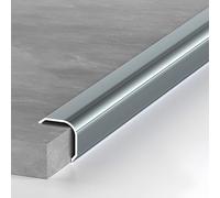 Perfil de aluminio de 90 cm, 3 piezas para protección de pared, resistente a los impactos y a prueba de damas, fácil instalación para azulejos y s (Sle 9, 30 mm)