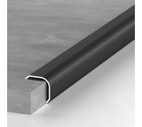 Perfil de aluminio de 90 cm, 3 piezas, perfil de pared resistente a damas, resistente a los impactos, instalación rápida y fácil para pared Ed Protect (Sle 7, 30 mm)