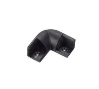 Perfil de aluminio en U, Tira de perfil borde aleación aluminio resistente a altas temperaturas, 500 mm, formas en U y V, paquete 25(25Pcs,V 90 degree)