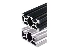 Perfil de aluminio, T-Slot Aluminum Profile DIY Framework Linear Rail Extrusion Metal Framework