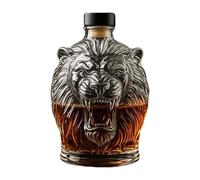 Perfil De Animales De Decanter De Whisky - Botella Noble, Dispensador De Espíritus | Idea De Regalo Para Hombres Padre Esposo Amigo, Botella De Decantador Para Bar O Sala De Estar, Para Ron De Whisky