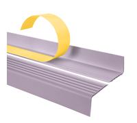 Perfil de borde de escalera autoadhesivo PVC 40x25mm - Juego de 5 y 10 | Quest