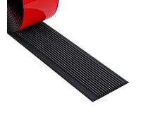 Perfil de Borde de Escalera Moldura Antideslizante para Bordes de Escalones, Tira Transición Autoadhesiva Escaleras, Remate Decorativo Bordes Escaleras Rampas 1/3/5/10/15/20m(Black,L-8m(26.2ft))