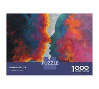 Perfil de Color Rompecabezas 1000 Piezas De Madera para Adultos Y Niños Arte Rompecabezas Imposible Mejor Regalo 70x50cm/1000pcs