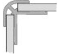 Perfil de esquina HÜPPE, exterior, para revestimiento de pared EasyStyle long...