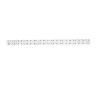 Perfil de extrusión de aluminio Barra en forma de L 19 agujeros 8x8mm Accesorios robóticos para robótica Enmarcando Material de aluminio 152 mm Longitud 6 pulgadas